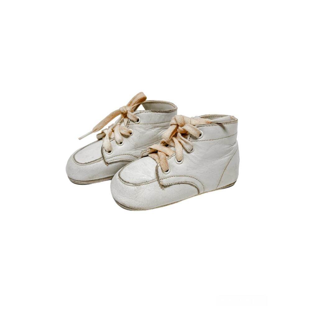 Vintage HoneySuckle Soft Sole Baby Shoes Size 1 Sears Roebuck & Co.